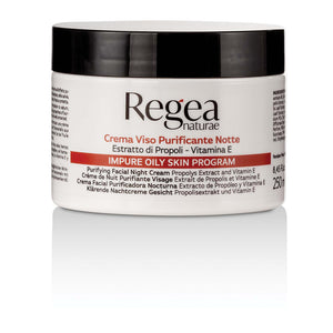 Crema Viso Purificante Notte Impure Oily Skin Regea