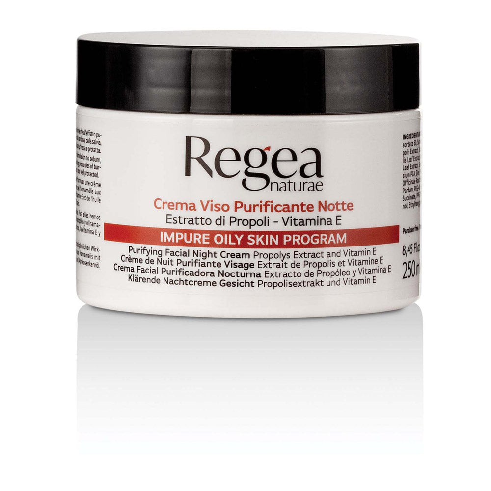 Crema Viso Purificante Notte Impure Oily Skin Regea
