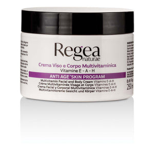 Crema Viso e Corpo Multivitaminica Anti Age Regea