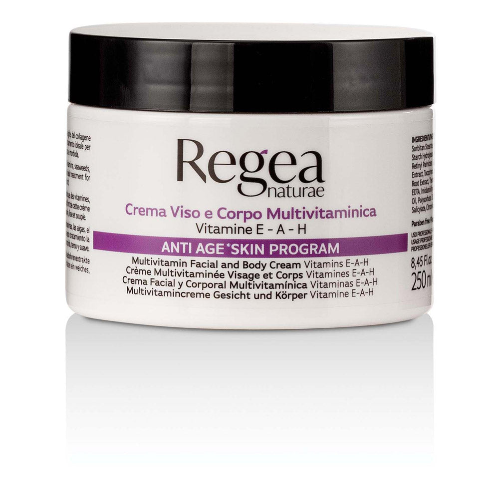 Crema Viso e Corpo Multivitaminica Anti Age Regea