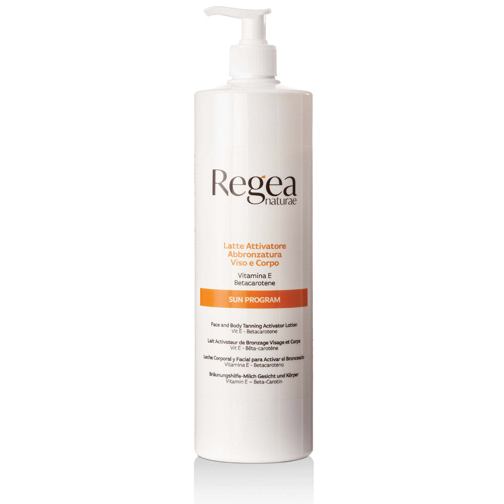 Latte Attivatore Abbronzatura Viso Corpo Sun Regea